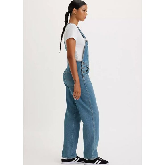 Levi's Vintage Denim Overalls Fresh Perspective - Blue Large - Picture 2 of 5